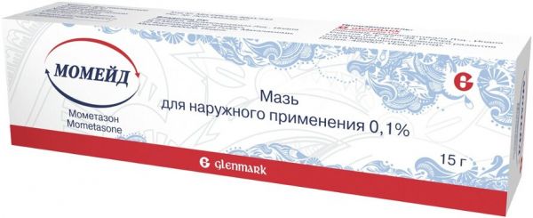 Момейд мазь 01% 15 г Момейд мазь 01% 15 г