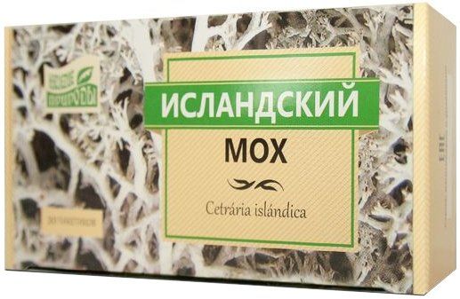 Наследие природы Мох исландский 2г ф/пак 20 шт