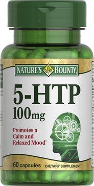 Natures Bounty капс 5-гидрокситриптофан (5-нтр) 100мг 60 шт