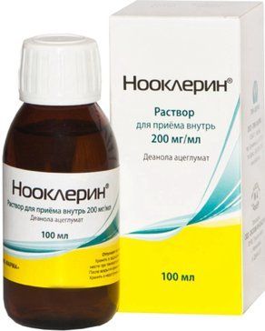 Нооклерин раствор для приема внутрь 20% 100мл