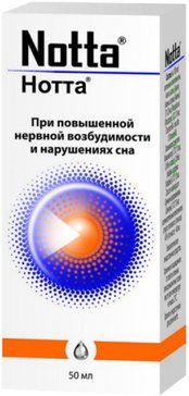 Нотта капли орал 50мл фл гомеоп