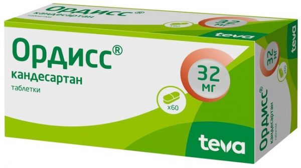 Ордисс таб 32 мг 60 шт Ордисс таб 32 мг 60 шт