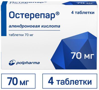 Остерепар таб 70мг 4 шт