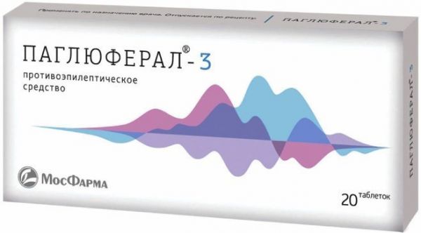 Паглюферал-3 таб 20 шт Паглюферал-3 таб 20 шт