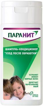 Паранит шампунь-кондиционер после обработки 100мл фл