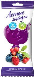 Петушок карамель леденцовая на палочке 17г с цинком и витс/лесная смесь