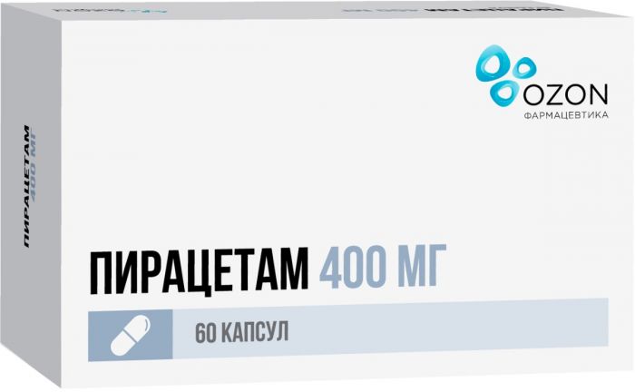 Пирацетам капс 400мг 60 шт озон