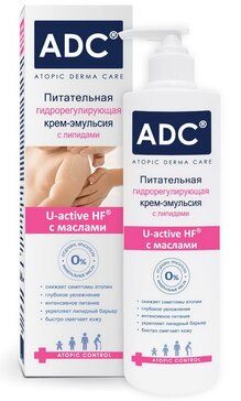 ADC Derma Питательная гидрорегулирующая крем-эмульсия с липидами 200 мл