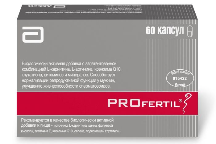 ПРОфертил® 60 капсул, научно обоснованная комбинация для подготовки к зачатию и программе ЭКО