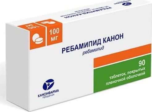 Ребамипид канон таб 100 мг 90 шт