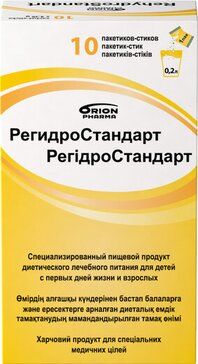 РегидроСтандарт порошок для приготовления раствора внутрь пакет-стик 10 шт