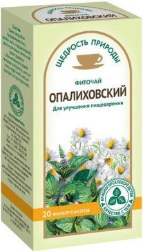 Щедрость природы опалиховский фиточай 2г ф/пак 20 шт