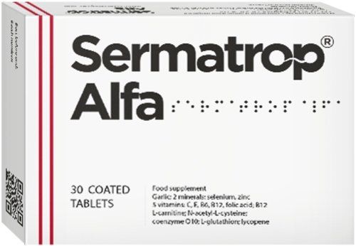 Серматроп Альфа/Sermatrop Alfa таб 30 шт