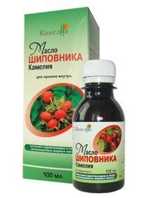 Шиповника масло для внутр применения 100мл камелия