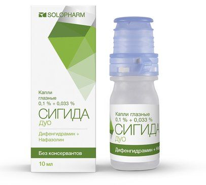 Сигида дуо капли гл 10мл фл Сигида дуо капли гл 10мл фл