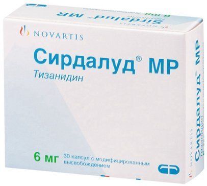 Сирдалуд мр капс с модифвысв 6мг 30 шт
