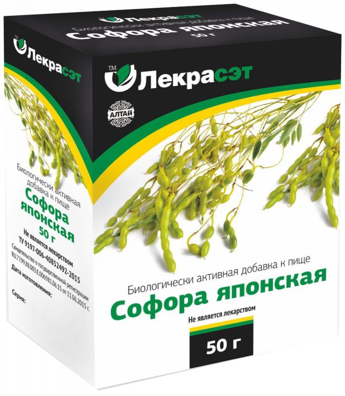 Софора японская плоды 50 г