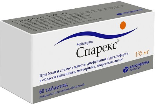 Спарекс таб п/п/об 135мг 60 шт