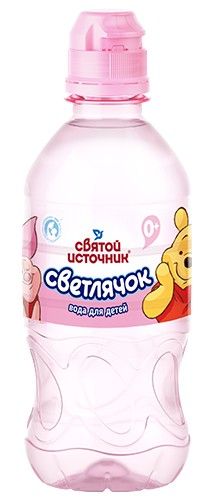 Святой источник Вода питьевая для детей Светлячок 033 л (ПЭТ)