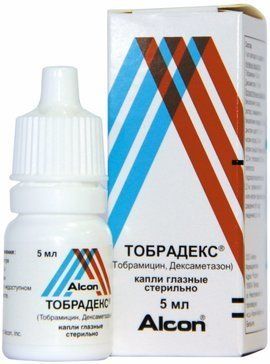 Тобрадекс капли глазные 5 мл Тобрадекс капли глазные 5 мл