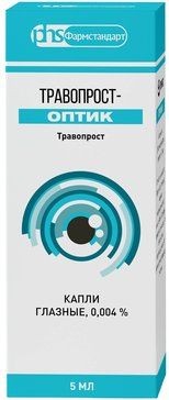 Травопрост-Оптик капли глазные 40мкг/мл 5мл фл-капиндуп