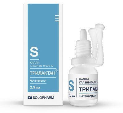 Трилактан капли гл 0005% 25мл фл-кап Трилактан капли гл 0005% 25мл фл-кап
