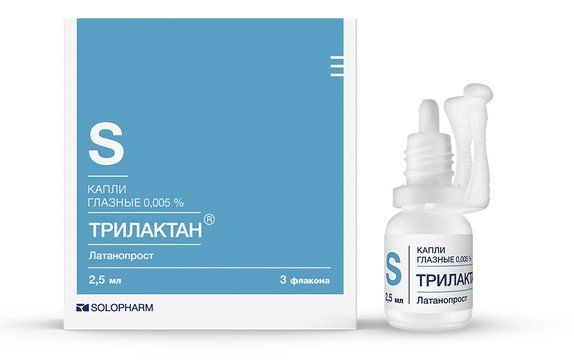 Трилактан капли глазные 0005% 25мл фл-кап 3 шт Трилактан капли глазные 0005% 25мл фл-кап 3 шт