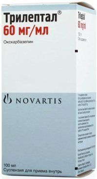 Трилептал суспензия для приема внутрь 60мг/мл 100мл фл 1 шт с адапти дозшпр