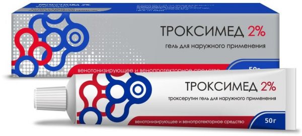 Троксимед гель 2% 50 г