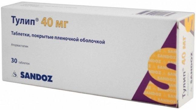 Тулип таб п/об пленочной 40мг 30 шт