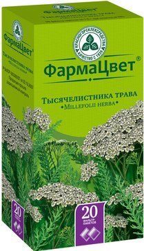 Тысячелистника трава 15г ф/пак 20 шт