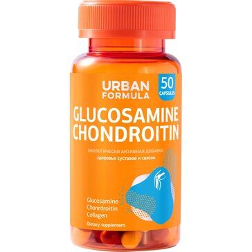 Urban formula glucosamine &amp; chondroitin капс 50 шт