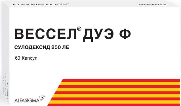 Вессел дуэ ф капс 250ле 60 шт