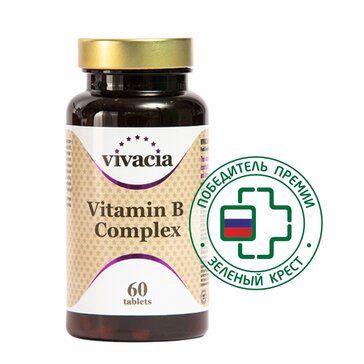 Vivacia Витамины группы В Vitamin B-complex таб 60 шт