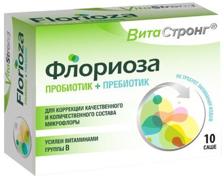 ВитаСтронг Флориоза порошок 17г саше 10 шт