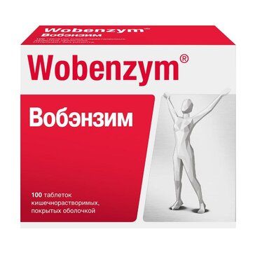 Вобэнзим таб 100 шт Вобэнзим таб 100 шт