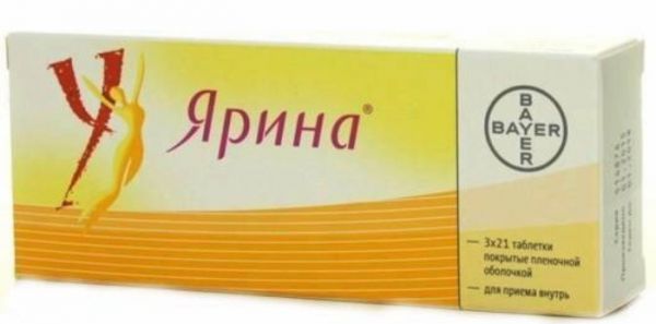 Ярина таб п/об пленочной 21 штx3