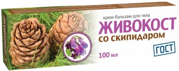 Живокост крем-бальзам для суставов 100 мл со скипидаром Живокост крем-бальзам для суставов 100 мл со скипидаром