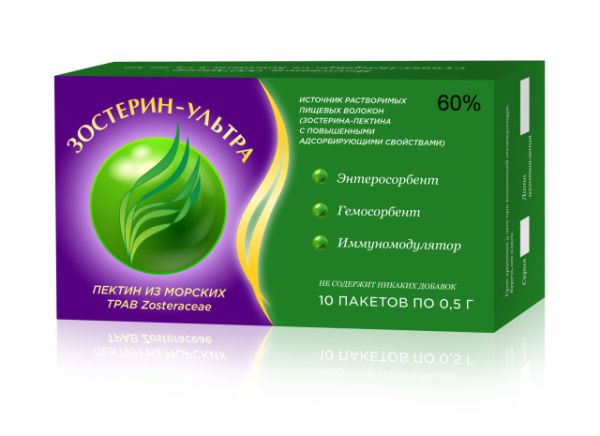 Зостерин ультра 0,5г 60 №10